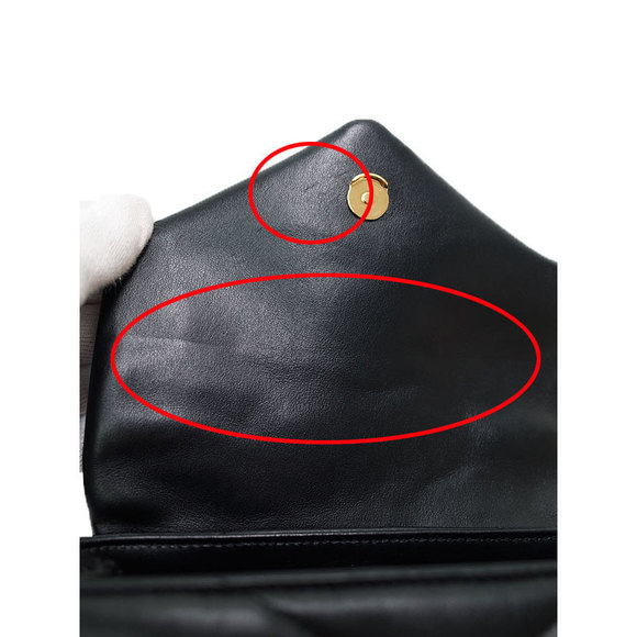 Saint Laurent Paris Monogram Loulou Strap Bag Black - Picture 4 of 9